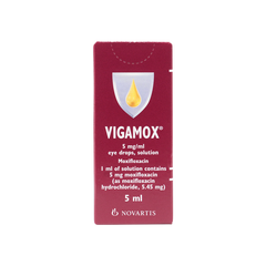 Vigamox 0.5% Ophthalmic Solution, 5ml