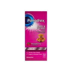 Panadrex Baby & Infant Syrup 120 Mg/5 ml, 100ml