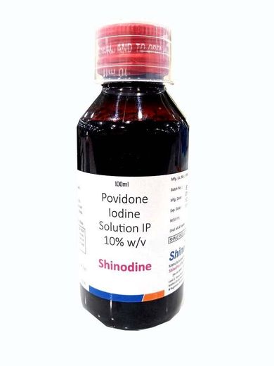 Euromed Povidone Solution 10% External Use Only, 100ml