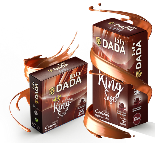 Dada King Size Condoms, 3 Pieces