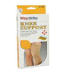 Super Ortho Elastic Knee Support Beige A7-002 L