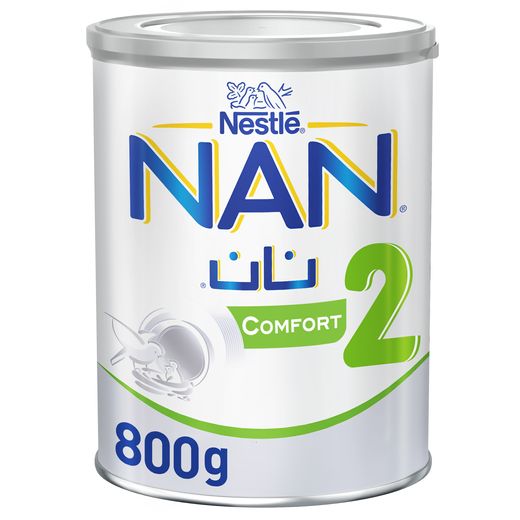 Nestle NAN Comfort Stage 2 Milk Baby Formula 6-12 Months, 800g