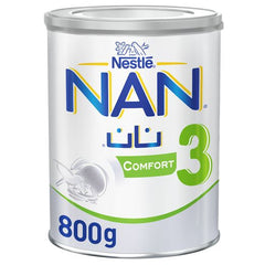 Nestle Nan Comfort 3 Growing Up Milk Formula 1-3 Years, 800g