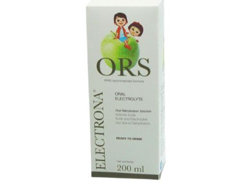 Ors Electrona Oral Rehydration Solution, 200ml