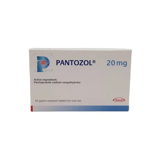 Pantozol 20Mg Tablets, 30 Count