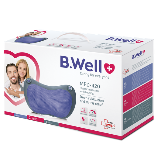 B-Well Electric Massager with Heating Med-420