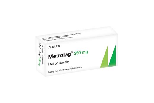 Metrolag 250mg Tablets, 20 Tablets