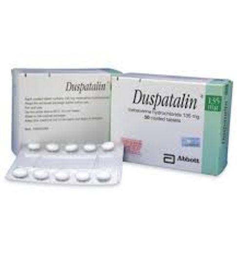 Duspatalin 135Mg Mebeverine Hydrochloride 50 Coated Tablets