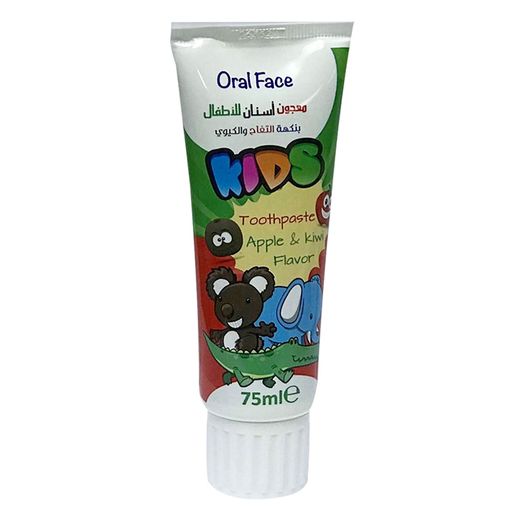 Oral Face Kids Toothpaste - Apple and Kiwi 75ml