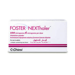 Foster Nexthaler 100/6mcg Inhalation, 120 Pieces