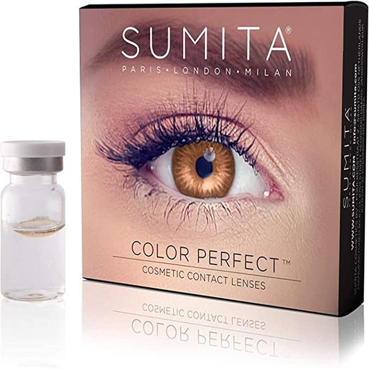 Sumita Contact Lenses Crystal Amber Honey