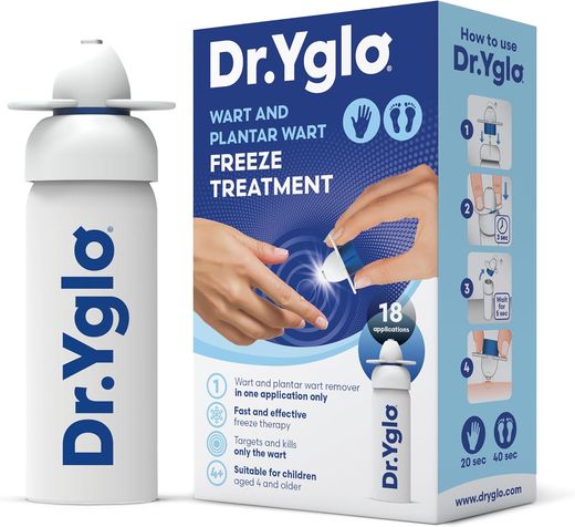 Dr.Yglo Wart & Plantar Wart Freeze Treatment Remover, 50ml