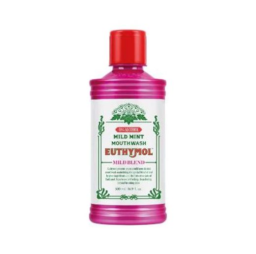 Euthymol Non Alc M.Mint Mouthwash 500Ml