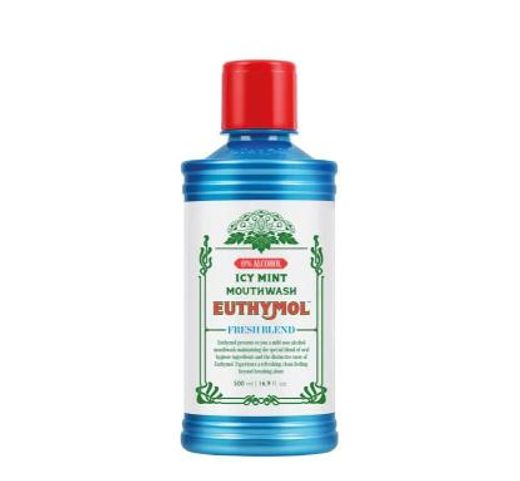 Euthymol Non Alc Icymint Mouthwash 500Ml