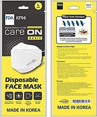 Kf94 Care On Disposable Face Mask, Large