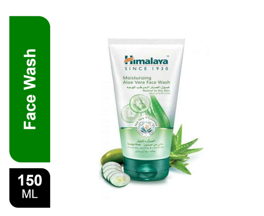 Himalaya Face Wash Moisturizing Aloe Vera 150 ml