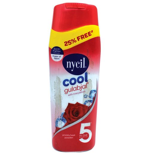 Nycil Germ Expert Prickly Heat Powder Cool Gulabjal Scent 187.5 Gr