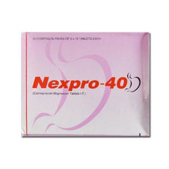 Nexpro 40Mg Tablets, 30 Count