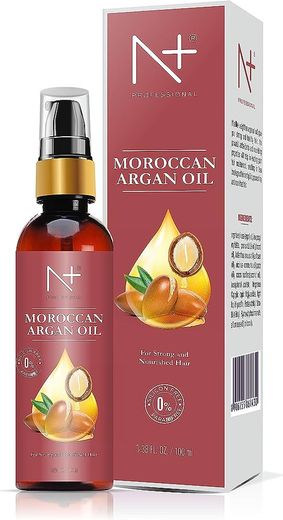 N+ Professional Moroccan Argan Oil, 100ml