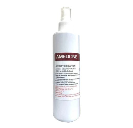 Euromed Povidone Solution 10% External Use Only Microbicidal Solution, 250ml