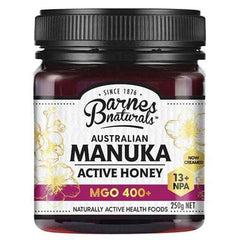 Barnes Naturals Manuka Honey 400+ MGO, 250g