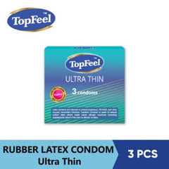 Topfeel Ultra Thin Condoms, 3 Pieces