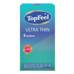 Topfeel Ultra Thin Condoms, 12 Pieces