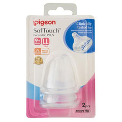 Pigeon Peristic Plus Slicon Nipple X 2 Pcs (01870)