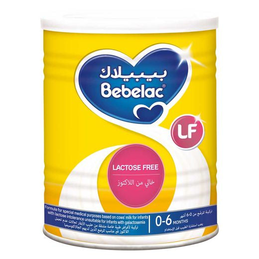 Bebelac Lactose Free Formula Milk, 400g