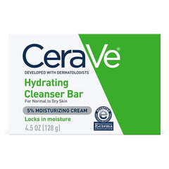 CeraVe Hydrating Cleanser Bar, 128g