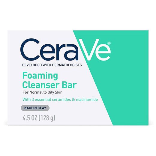 CeraVe Foaming Cleanser Bar, 128g