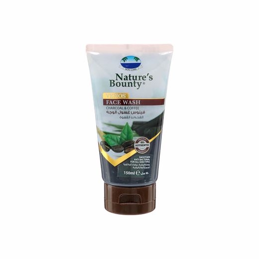 Nature's Bounty Face Wash Charcoal and Coffee, 150ml