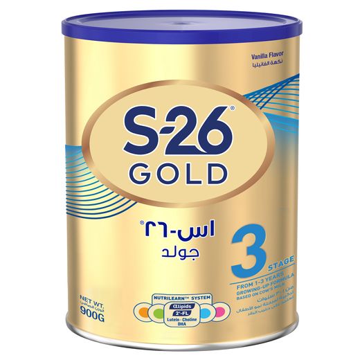 S-26 Milk Progress Gold Can Stage 3 Growing-Up Formula (1-3 Years), 900g