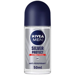 Nivea Men Antiperspirant Roll-On Silver Protect Antibacterial Protection 50 ml