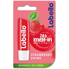 LABELLO Lip Balm Moisturising Lip Care Strawberry Shine 4.8 g