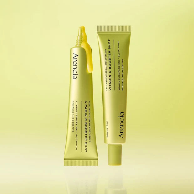 arencia  vitamin c booster shot face and eye moisturizer 30 ml
