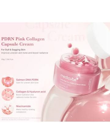 Medicube PDRN Pink Collagen Capsule Cream, 55g